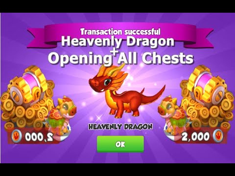 Opening All Chests and Purchase Heavenly Dragon | Bottomless Dungeon Pigsy Dragon | DML