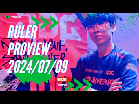Ruler proview 2024 07 09 caitlyn ezreal jhin Korea challenger   JDG Ruler