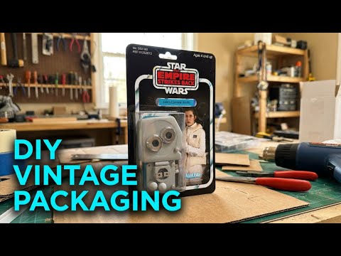 How to Make Vintage Toy Packaging - Replica Star Wars Props
