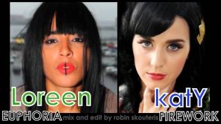 Euphoria & Firework - Loreen & Katy (Mix by Robin Skouteris)
