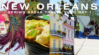 NEW ORLEANS TRAVEL VLOG | SPRING BREAK | SHO NOTCHOS NACHOS | WIND CREEK CASINO | DAY ONE