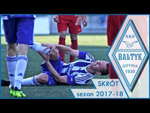 Bałtyk Gdynia - Wierzyca Pelplin 0:0 || skrót || 1.10.2017