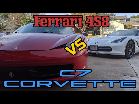 Ferrari 458 VS C7 Corvette - An Owners Review