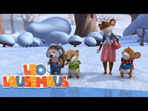Leo geht Schlittschuhlaufen - Leo Lausemaus