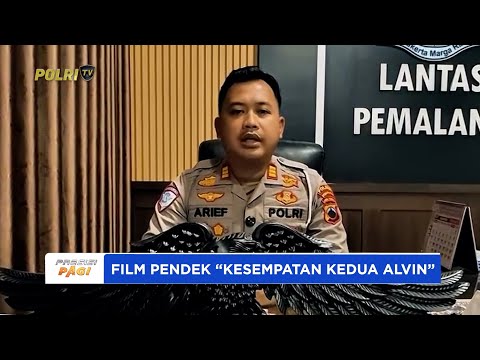 FILM ''KESEMPATAN KEDUA ALVIN'' SATLANTAS POLRES PEMALANG PERINGATI HARI LALU LINTAS BHAYANGKARA KE-70