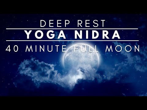Deep Rest Full Moon Yoga Nidra | December Cold Moon | YWM 714