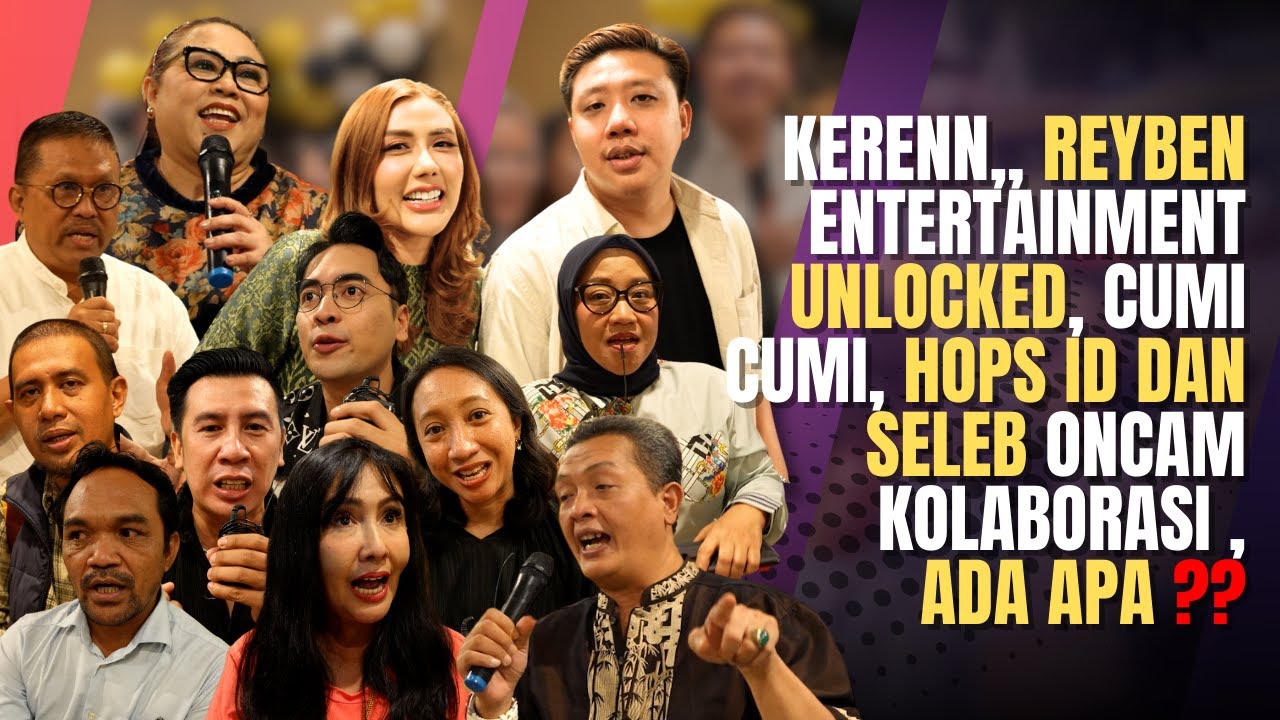 Kolaborasi Media Terbesar Reyben Entertainment, UNlock, Cumi-Cumi, dan Hops.id: Sebuah Ikatan Silaturahmi untuk Edukasi Bersama