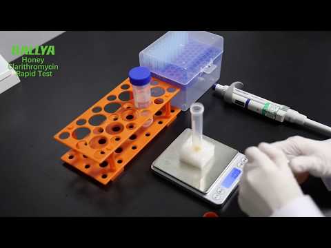 Jujube honey-Clarithromycin Rapid Test Dipsticks