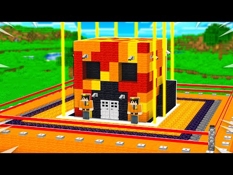 SUPER Secure House Battle vs My Wife! - Minecraft