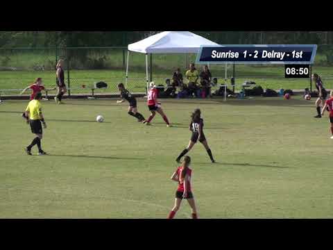 U14 Sunrise Prime '06 Y1 vs AC Delray '06 Vapor - FSPL Game - Full Press Box Film w/ Music