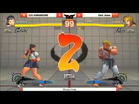 USF4 Abuget Cup winners final Dark Jiewa(Ken) vs CCG Humanbomb(Sakura)