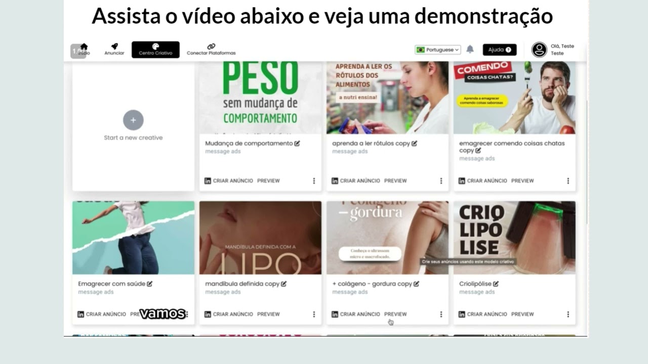 Anunciar com inteligência artificial