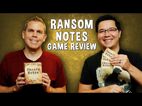 Review of Ransom Notes - Magnetic Party Game