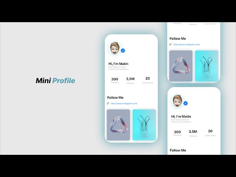 Profile Page - SwiftUI