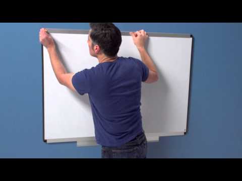 How to Install Prestige 2 Magnetic Total Erase Whiteboards