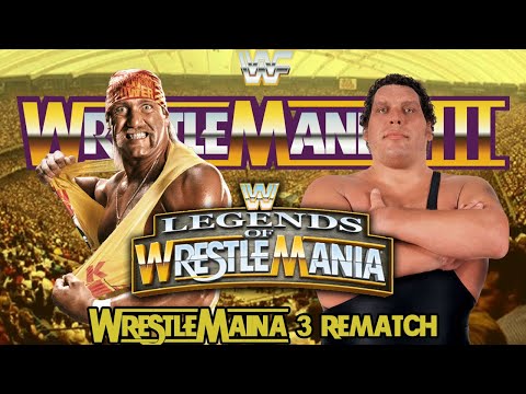 Hulk Hogan vs André the Giant WrestleMania III Rematch! | WWE Legends of WrestleMania