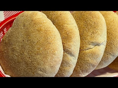 🇩🇿 Easy Algerian Bread - Khobz El Kousha or Matloua El Kousha (no eggs, no kneading)