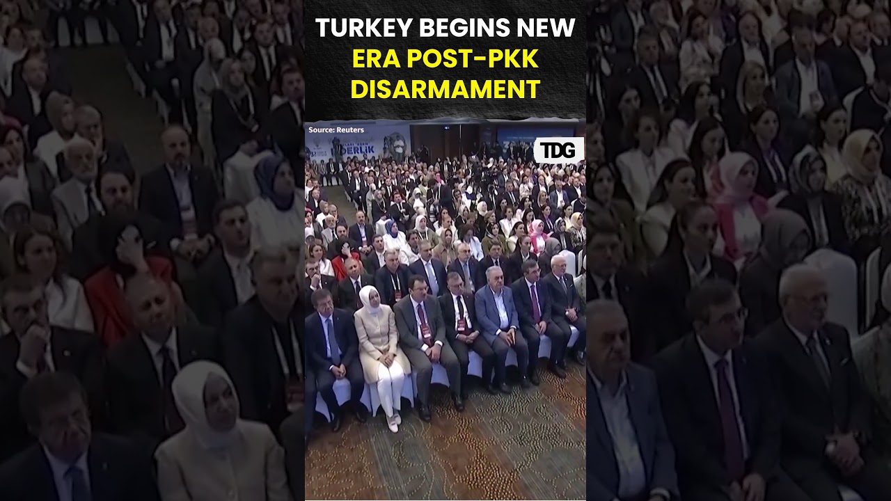 #watch | Turkey Begins New Era Post-PKK Disarmament | #trending #thedailyguardian
