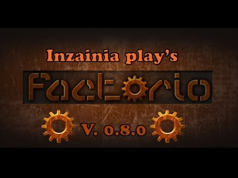 Inzainia Plays: Factorio ver 0.8.0 EP:20 (building a robot driven train depot)