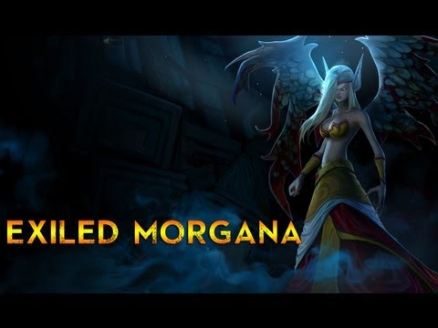 League of Legends - Exiled Morgana Skin
