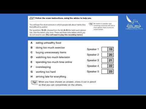 Cambridge First Certificate (FCE) B2 Exam - Trainer Practice - Test 1 I Listening Part 3