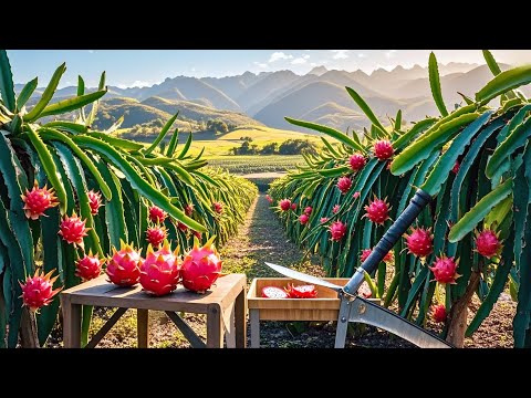 Growing Dragon Fruit Made Easy - From Planting to Harvest | Guide for Beginners | Impressive Farming