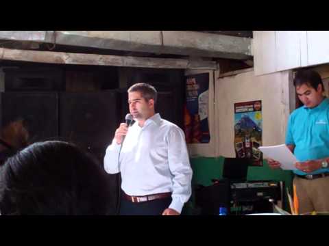 Palabras de Carlos Pellas hijo, durante la certificación.