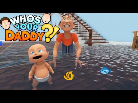 BABIES LEFT HOME alone FLOOD HOUSE !! WHO IS AMAZING DADDY