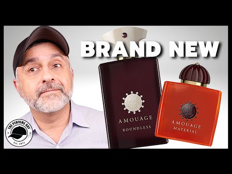 AMOUAGE BOUNDLESS AND MATERIAL FRAGRANCE FIRST IMPRESSIONS | Boundless = Spicy, Material = Vanilla
