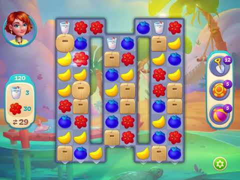Hawaii Match-3 Mania - Level 120 - No Booster - FULL STORY - CaroGamesNL -
