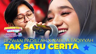 Download lagu SANGAT MERDU! Rizwan Fadillah X Nabila Taqiyyah - Tak Satu Cerita | DAHSYATNYA WEEKEND HUT RCTI 36 mp3 Download lagu SANGAT MERDU! Rizwan Fadillah X Nabila Taqiyyah - Tak Satu Cerita | DAHSYATNYA WEEKEND HUT RCTI 36 mp3
