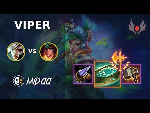 MID.GG: [ Viper ] Riven BOT vs Sivir | NA GRANDMASTER | LOL Season 2025