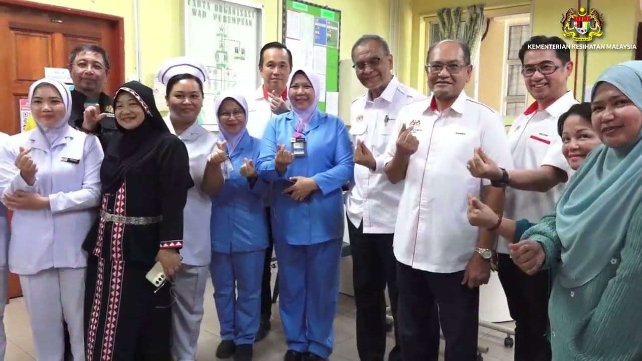 Lawatan Kerja Menteri Kesihatan ke Tapak Cadangan Hospital Baharu Ranau dan Hospital Ranau, Sabah