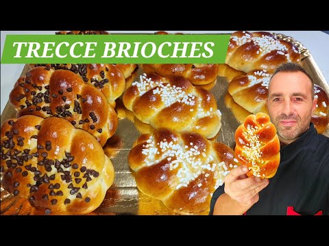NUOVA RICETTA DI TRECCE DI PASTA BRIOCHES SPIEGATA PERFETTAMENTE-Corso di pasticceria da colazione
