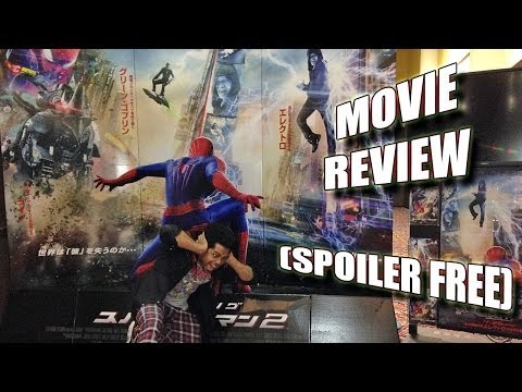 My Amazing Spider-Man 2 review SPOILER FREE + Movie swag!