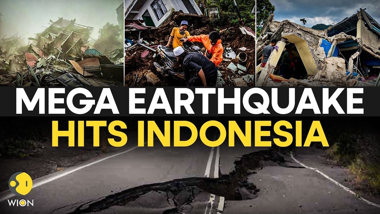 Indonesia Earthquake LIVE: Huge 6.7 Magnitude Earthquake STRIKES Central Indonesia | WION LIVE