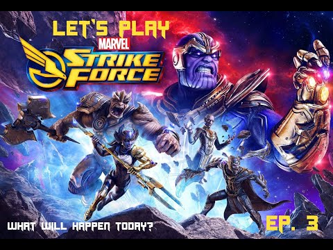 Marvel Strike Force Episode 3 - Gaining levels to unlock new activities