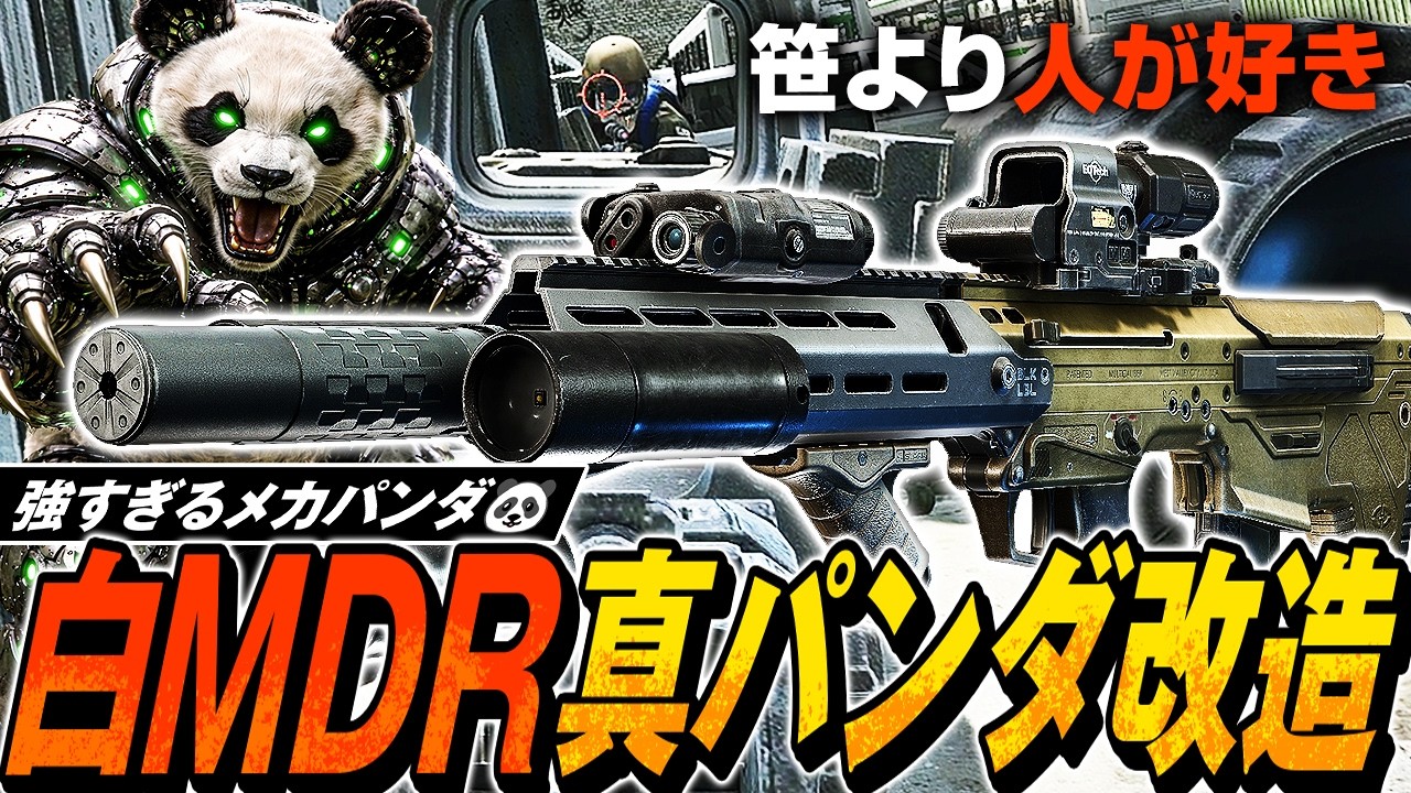 【タルコフ】白MDRのメカパンダ改造で法を盾に猛者を潰しまくり🐼【ゆっくり実況】