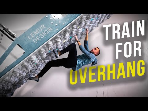 The Best 4 Training Tips to Quickly Improve Overhang Climbing