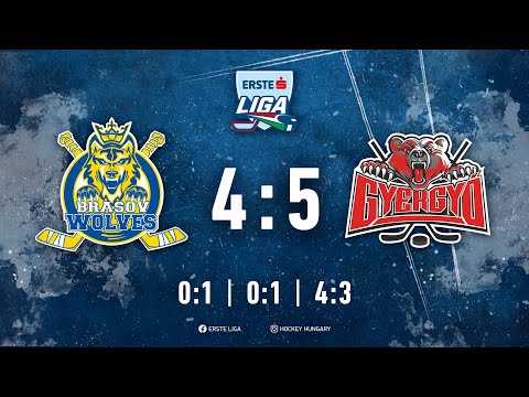 Gólösszefoglaló EL 43 - Brasov Wolves - Gyergyói Hoki Klub 4:5 20211010