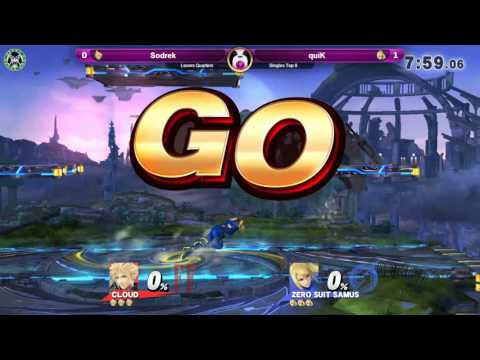 PPT-S - Sodrek (Fox, Cloud) Vs. quiK (ZSS) - Losers Quarters - Losers Quarters - Smash 4 Singles