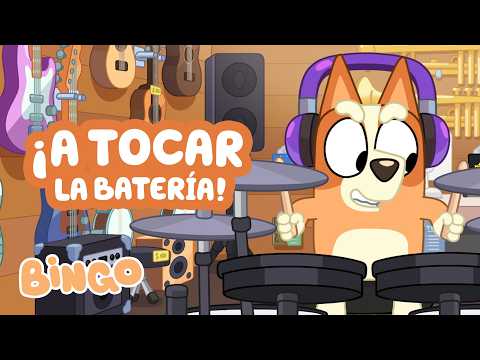 Bingo toca la Batería 🥁 | 1 HORA+ Recopilación | Bingo - Español Canal Oficial