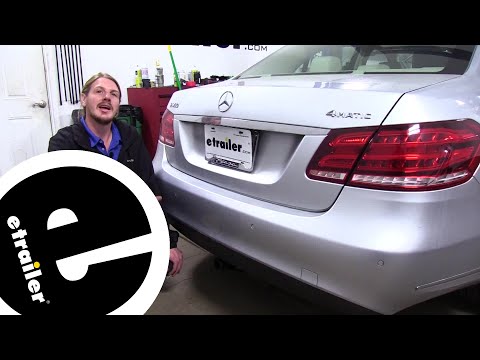 etrailer | Installing the Curt Trailer Hitch Receiver on your 2015 Mercedes-Benz E-Class