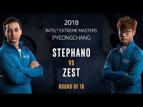 StarCraft II - Stephano [Z] vs. Zest [P] - Ro16 - IEM PyeongChang [1/2]