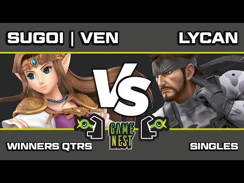 Game Nest Smash It Up: Sugoi | Ven (Zelda) vs Lycan (Snake) - Winners Qtrs