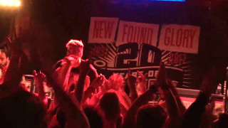"Understatement" "Hold My Hand" New Found Glory 20 Years of Pop Punk LIVE at The Troubadour 4/28/17