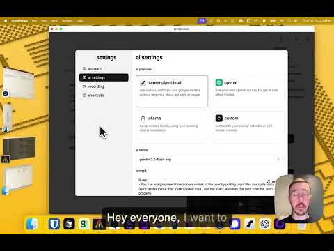 Gemini in screenpipe: 10x more productive with the best AI model + all your digital life context