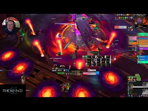 Mythic Kazzara - Resto Druid PoV | Rewind US-Illidan