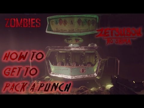 Zetsubou No Shima How To Get To Pack a Punch "Machine Tools" Tutorial (BO3 DLC 2 Eclipse)