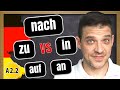 German Prepositions Prepositions Of Direction Nach Zu In Auf An Richtungspräpositionen